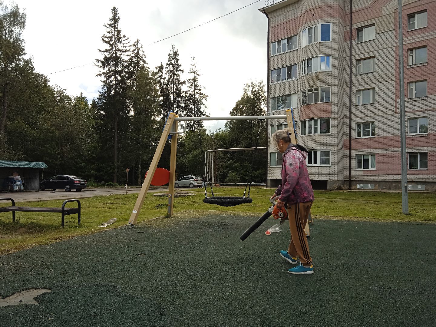 городской округ восход, жкх, благоустройство, детская площадка, уборка детских площадок,