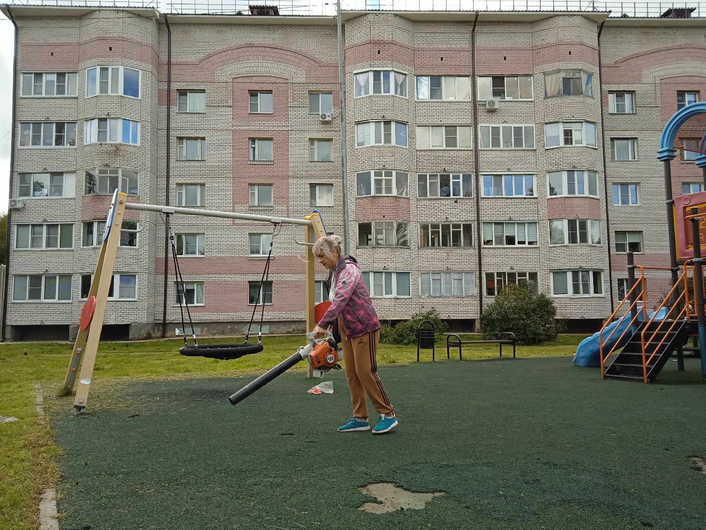 городской округ восход, жкх, благоустройство, детская площадка, уборка детских площадок,