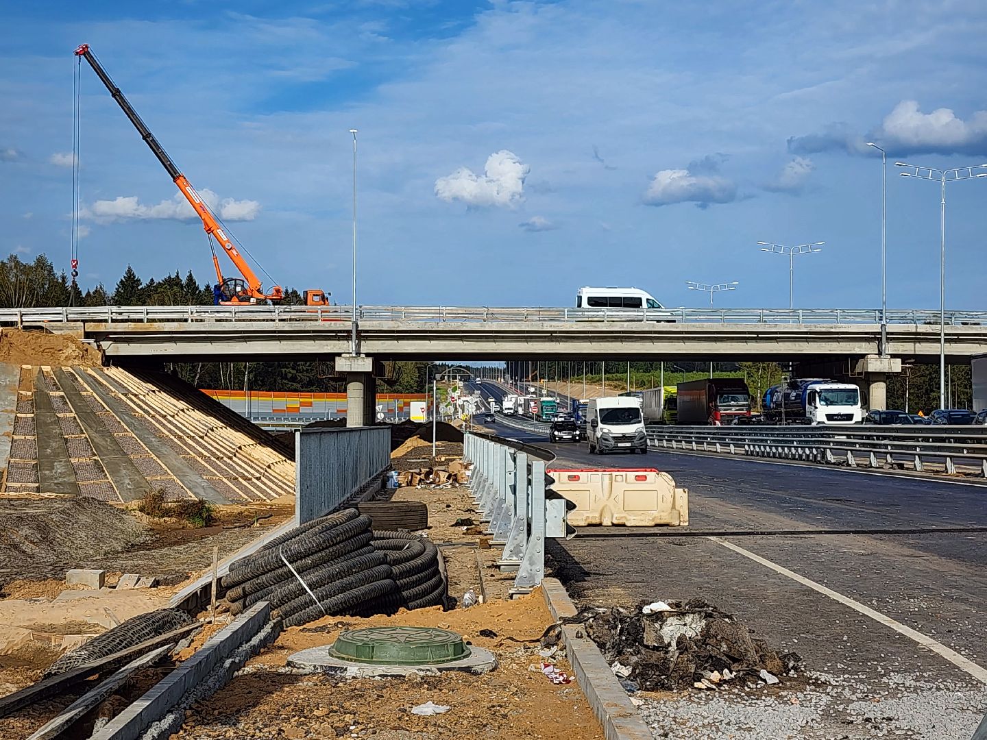 наро-фоминск, наро-фоминский городской округ, автодор, реконструкция трассы м-3, транспортная развязка,