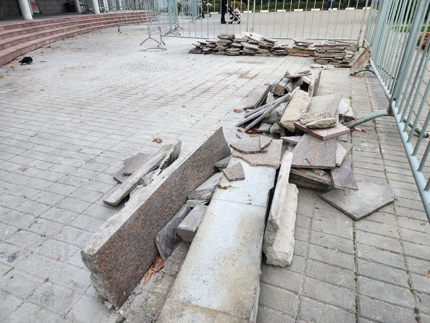 фрязино, спортивная школа, ремонт входной группы, олимп,