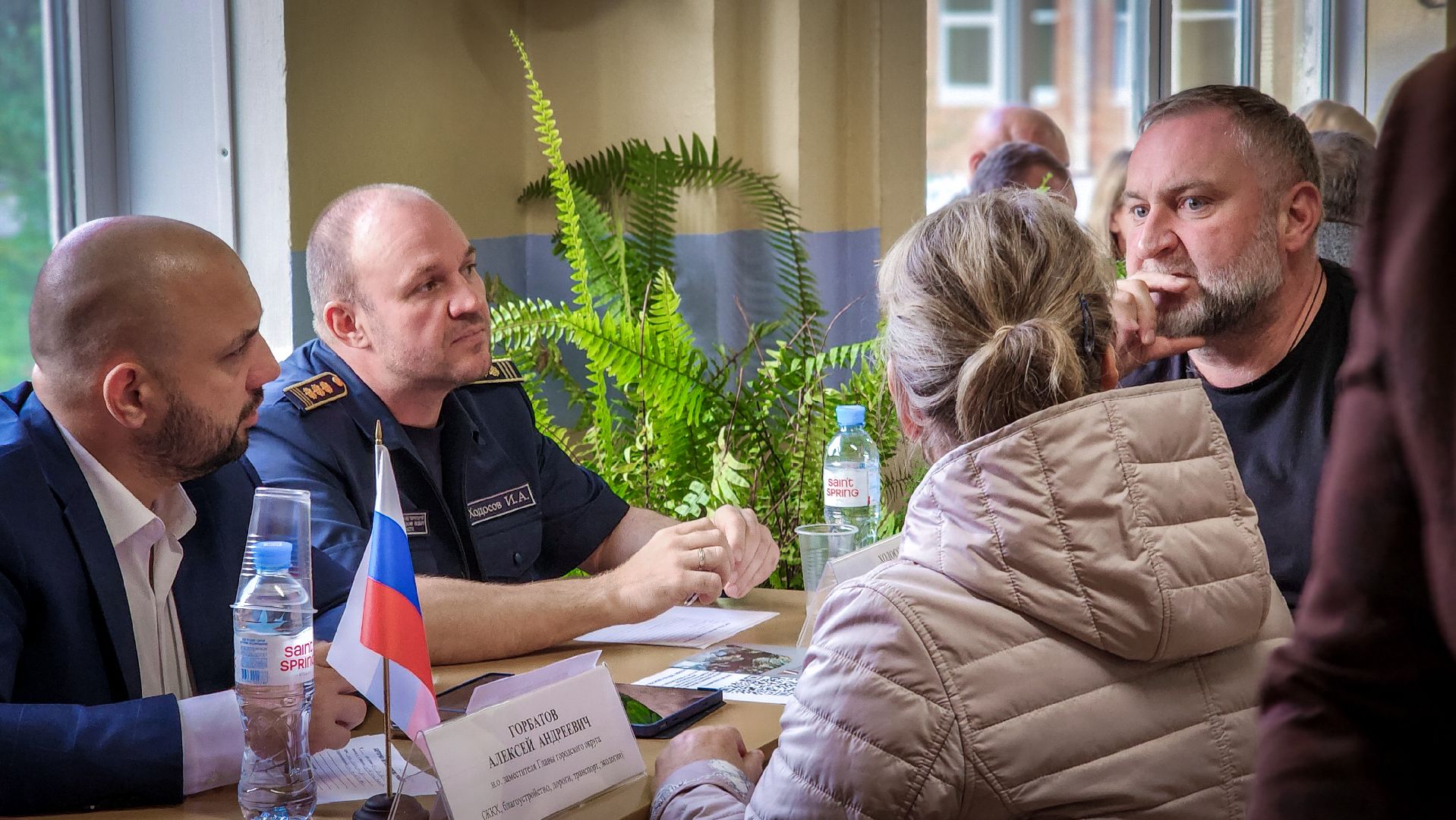 выездная администрация в бронницах, обращение жителей к администрации , вопросы благоустройства территории ,