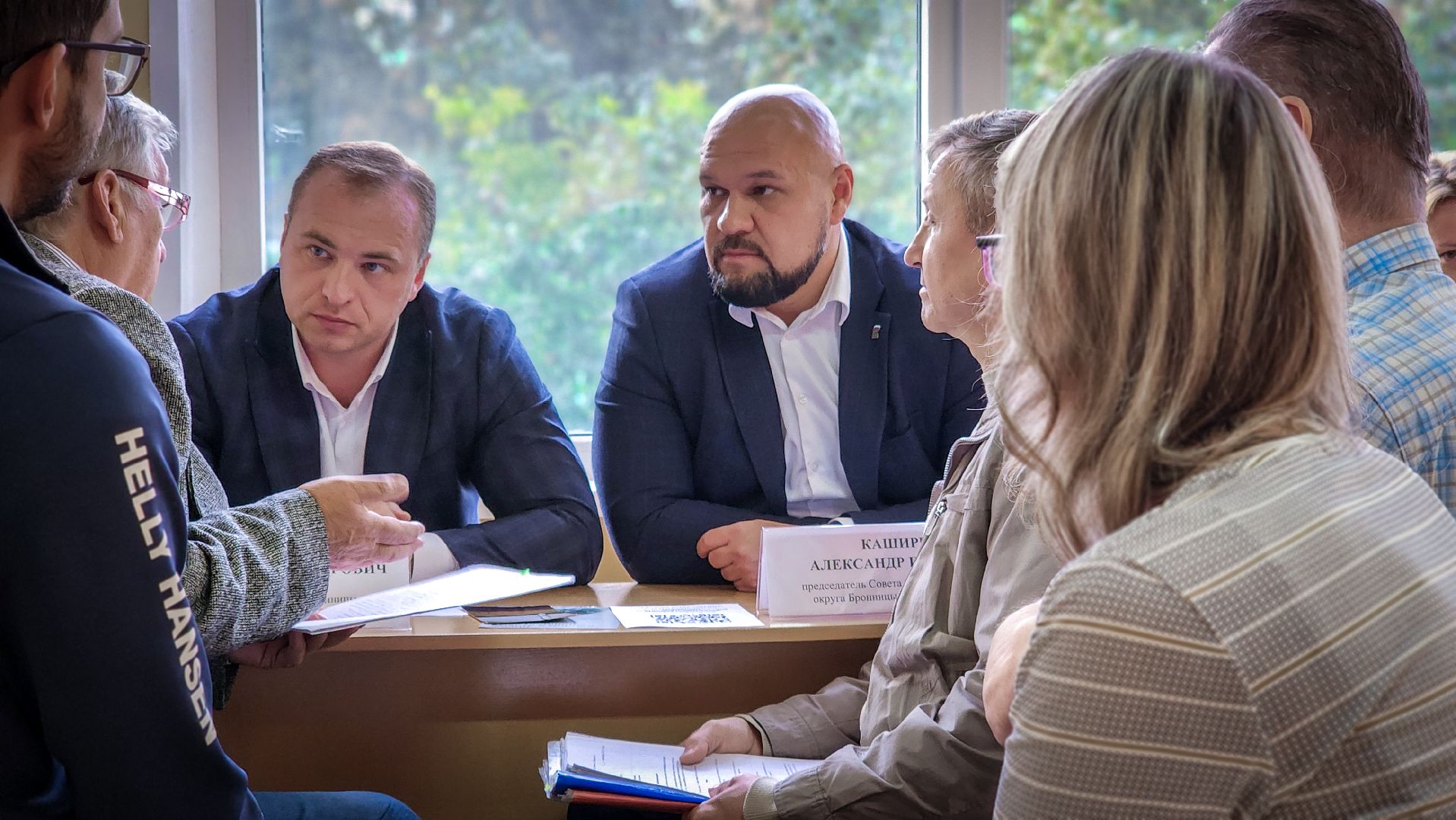 выездная администрация в бронницах, обращение жителей к администрации , вопросы благоустройства территории ,