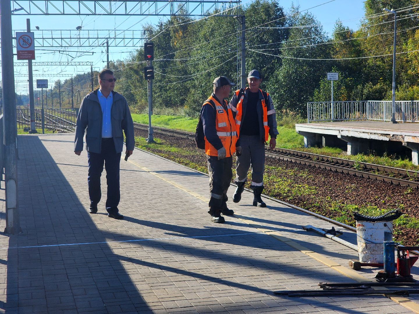 дубна, ржд, цппк, капитальный ремонт перрона,