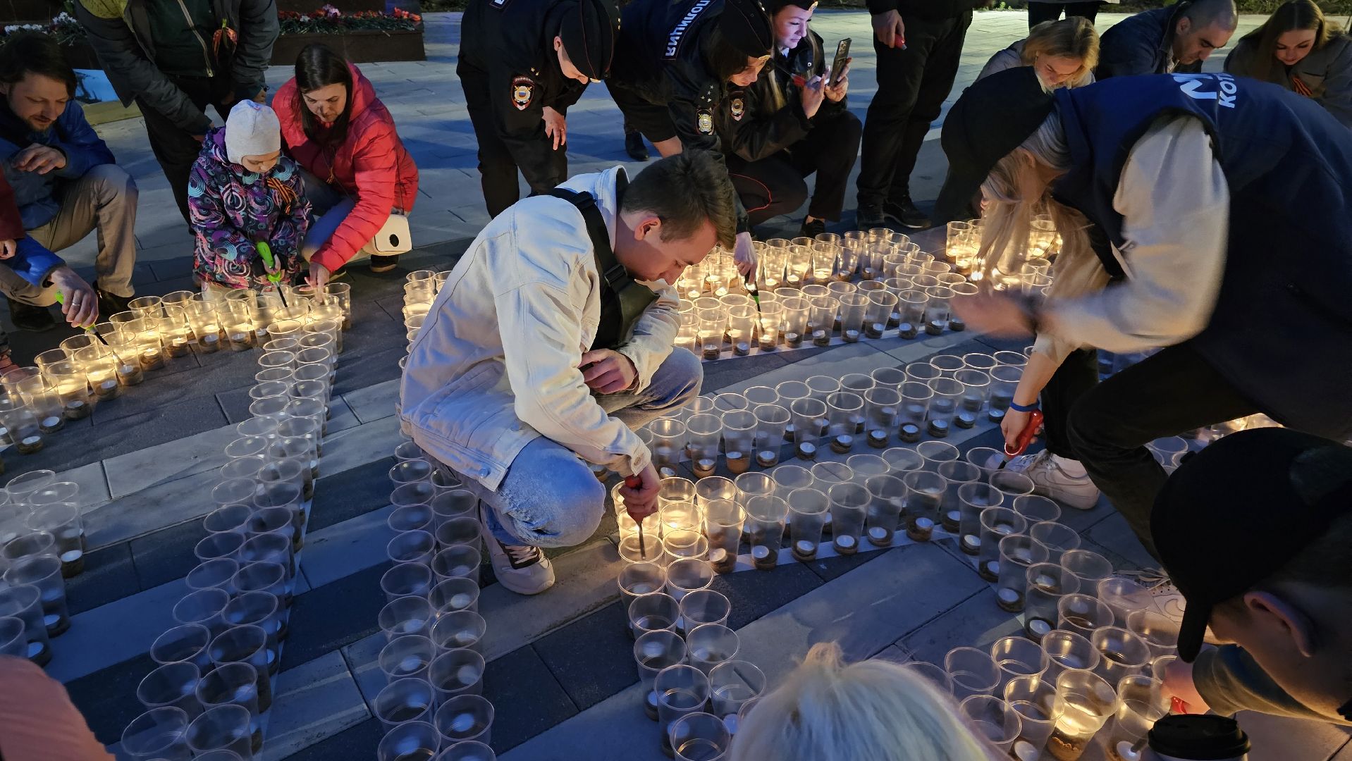 9 Мая, День Победы, свеча памяти, Котельники