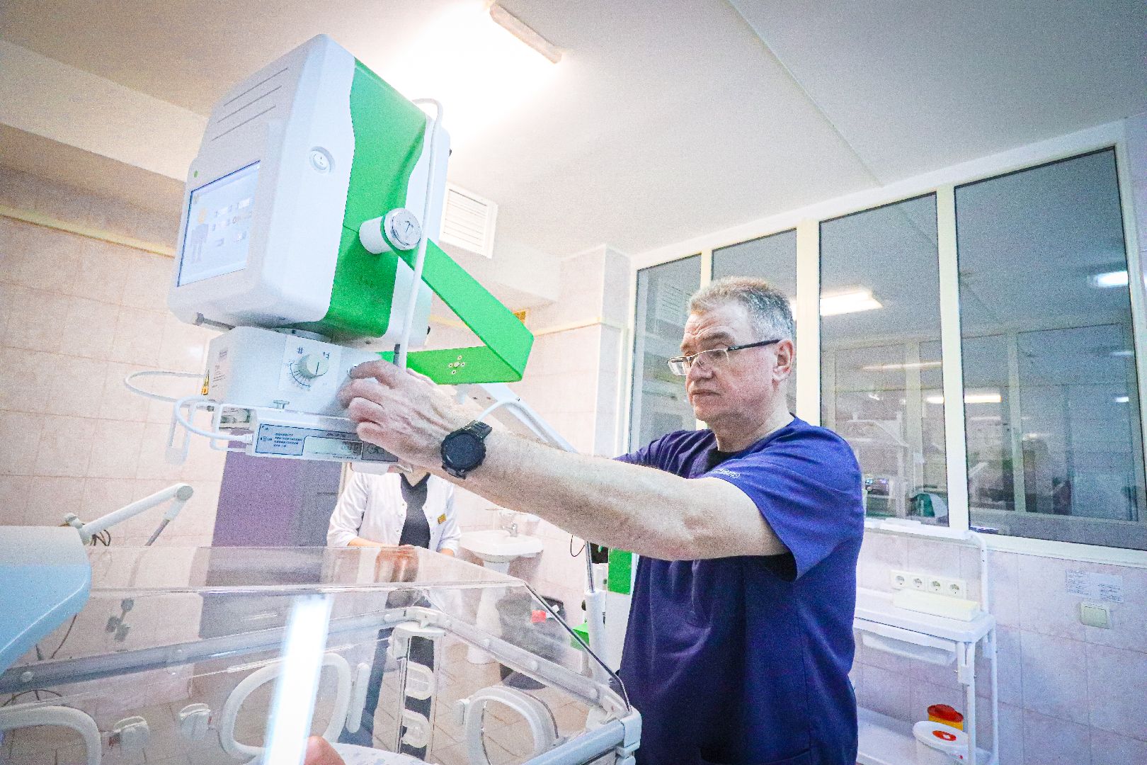 клин, общество, медицина, новое медицинское оборудование, дети, клинский роддом,