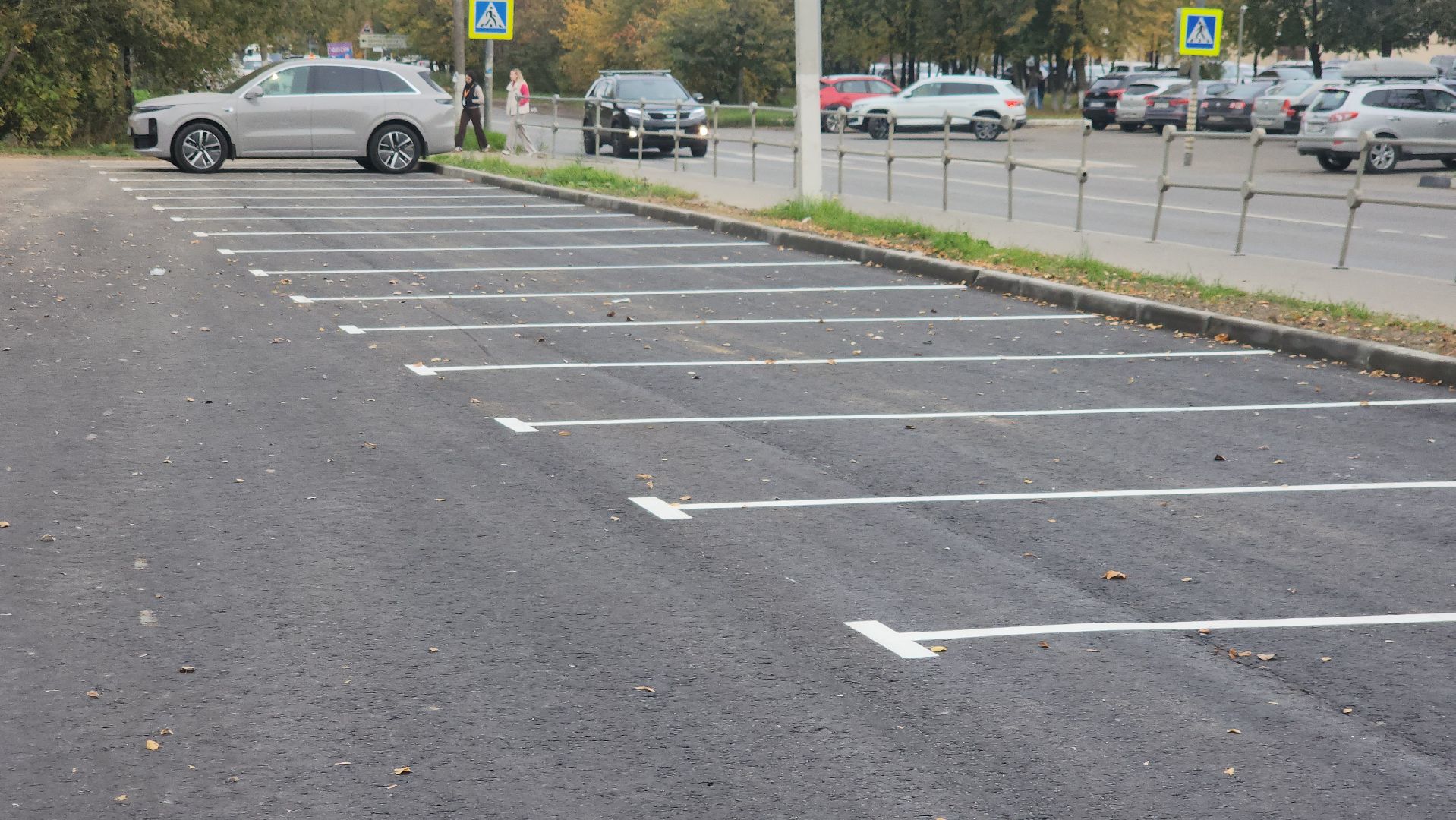 щёлково, новая парковка, благоустройство,