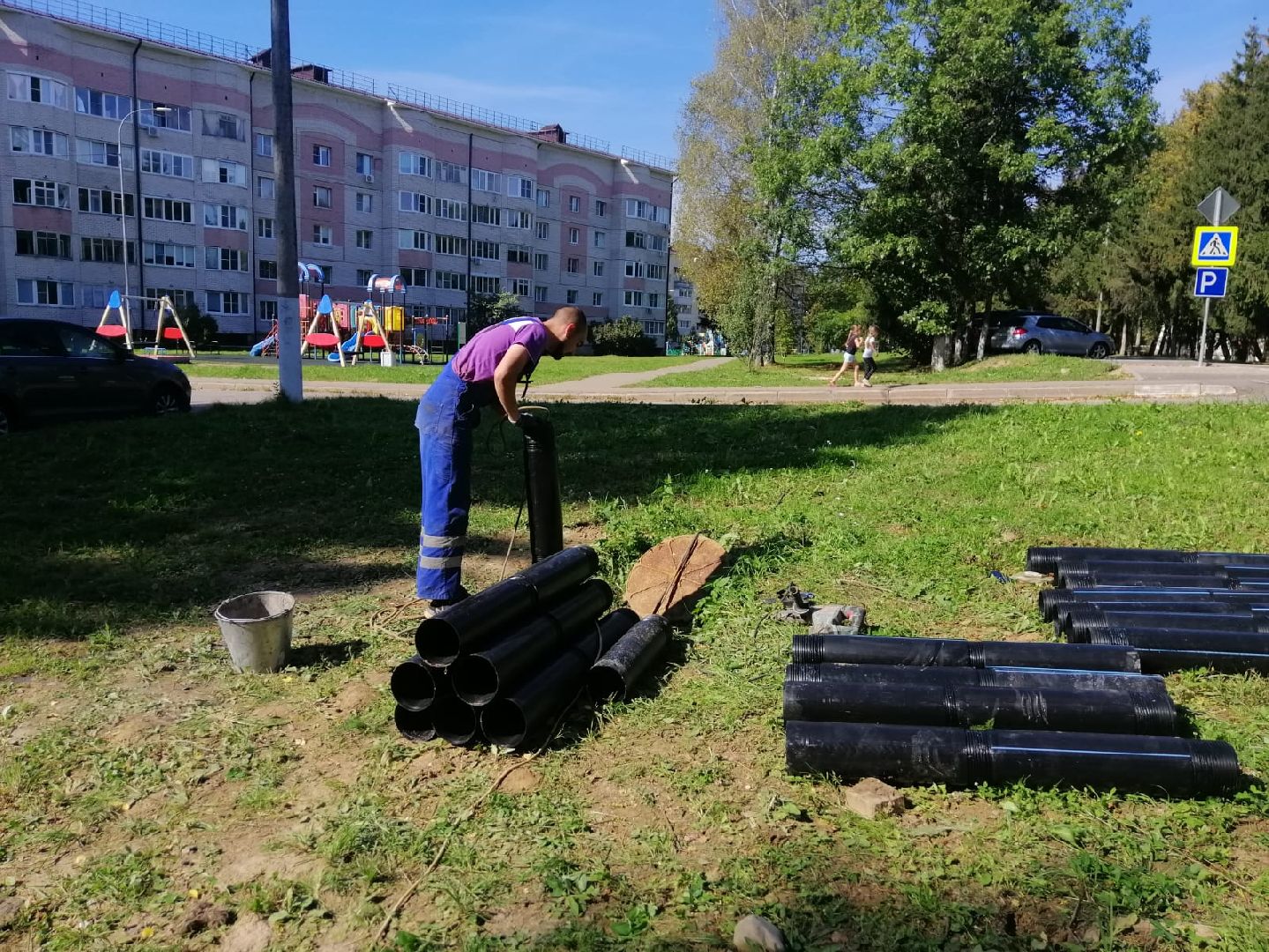 городской округ восход, жкх, благоустройство, трубы, канализационные сети,