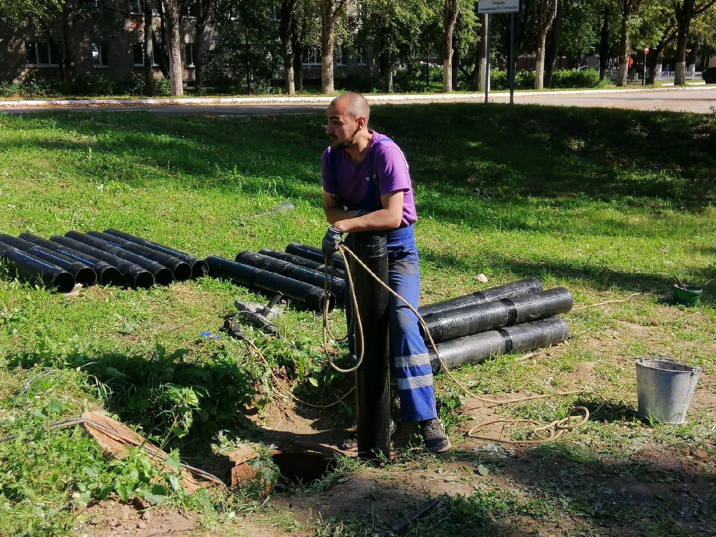 городской округ восход, жкх, благоустройство, трубы, канализационные сети,