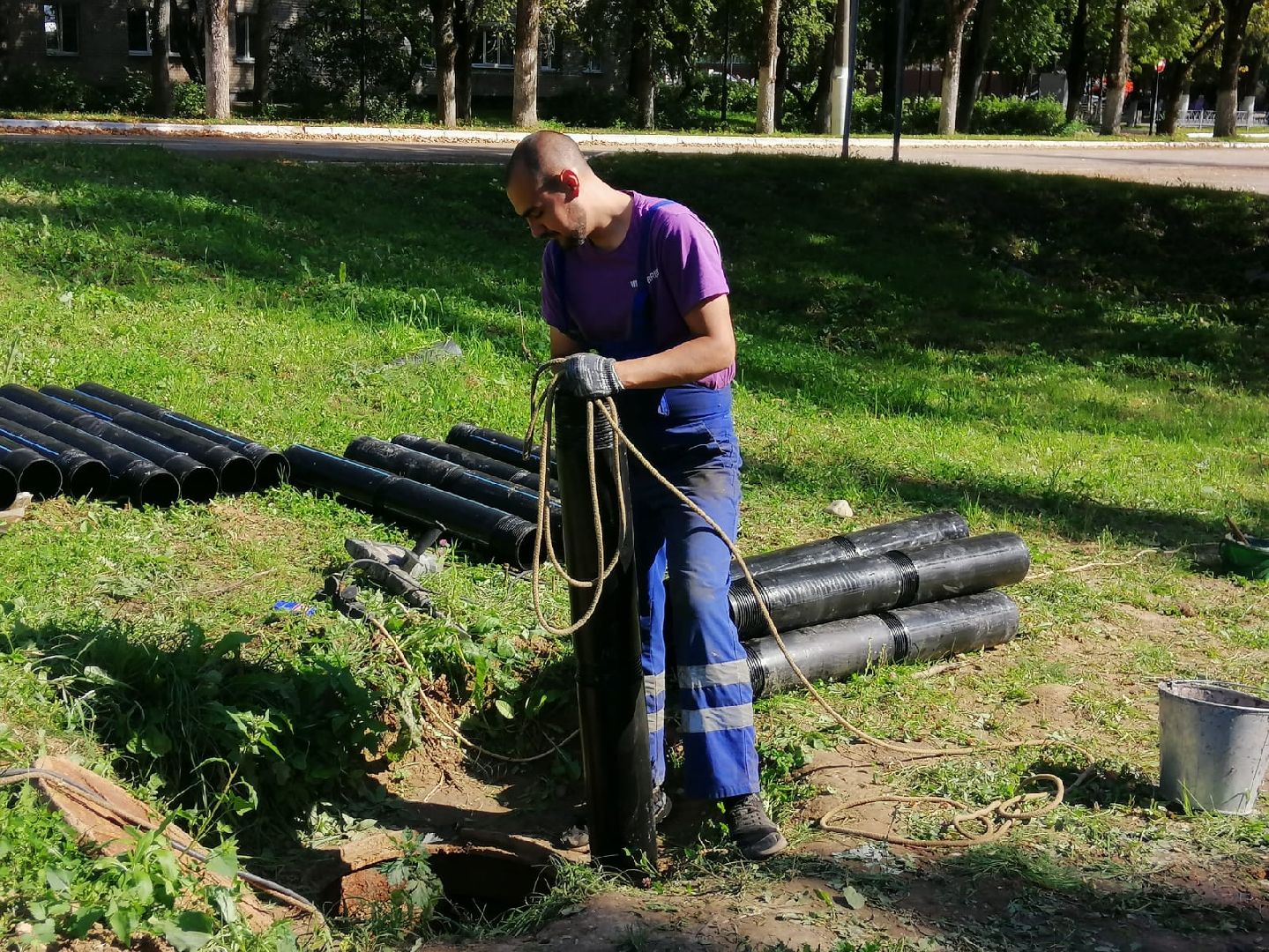 городской округ восход, жкх, благоустройство, трубы, канализационные сети,
