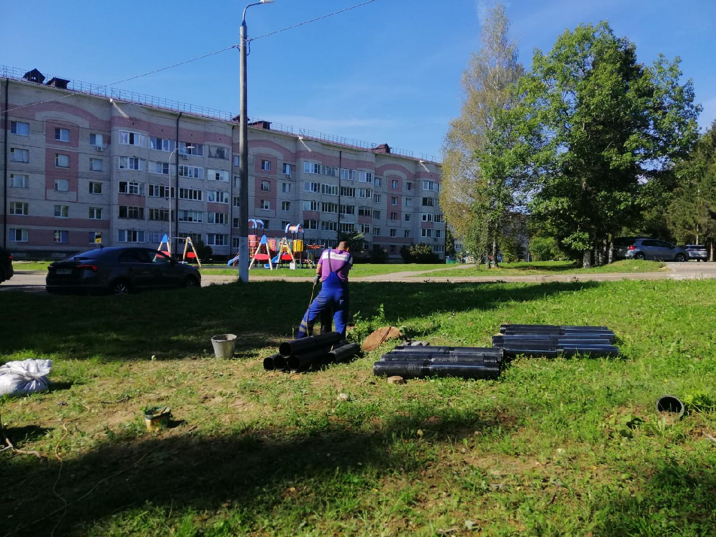 городской округ восход, жкх, благоустройство, трубы, канализационные сети,