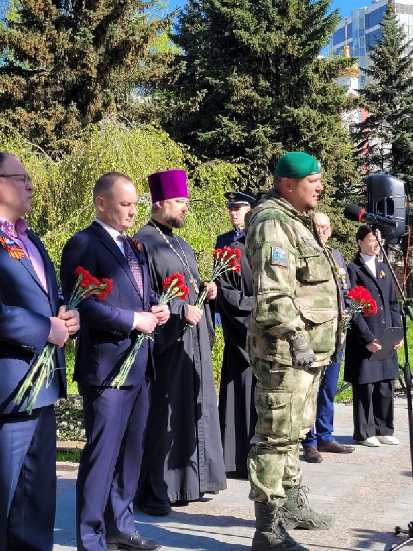 день победы; 9 мая; видное; возложение; аллея славы; дань памяти