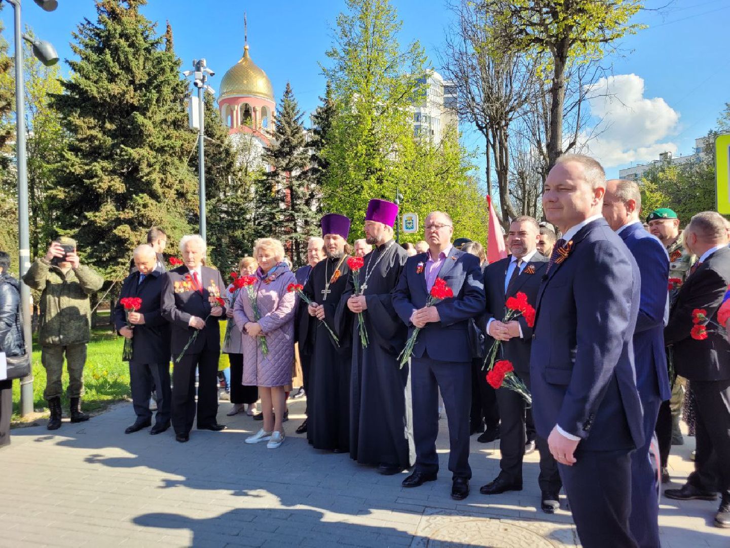 день победы; 9 мая; видное; возложение; аллея славы; дань памяти
