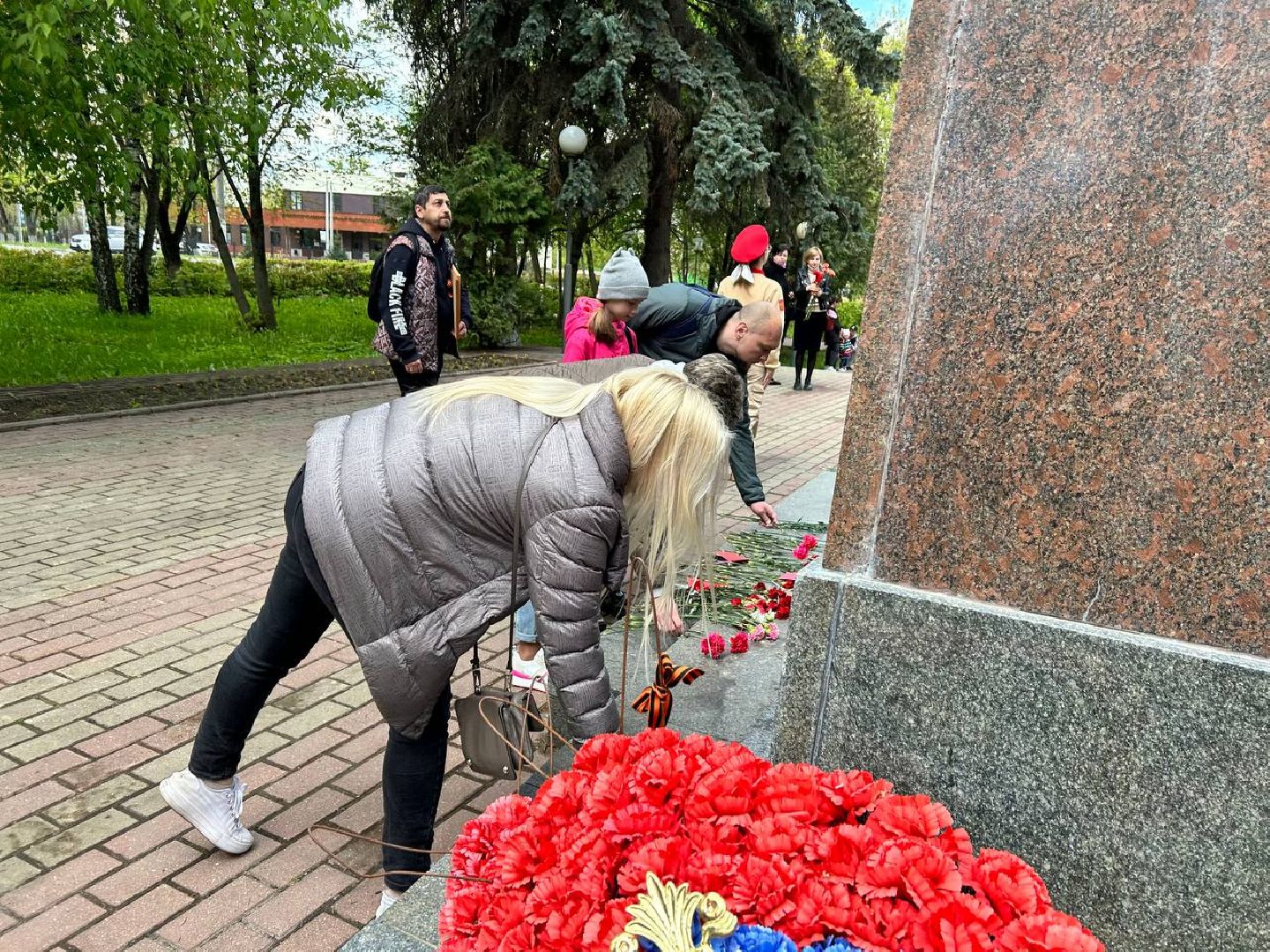 Подольск, возложение цветов, память, дань уважения