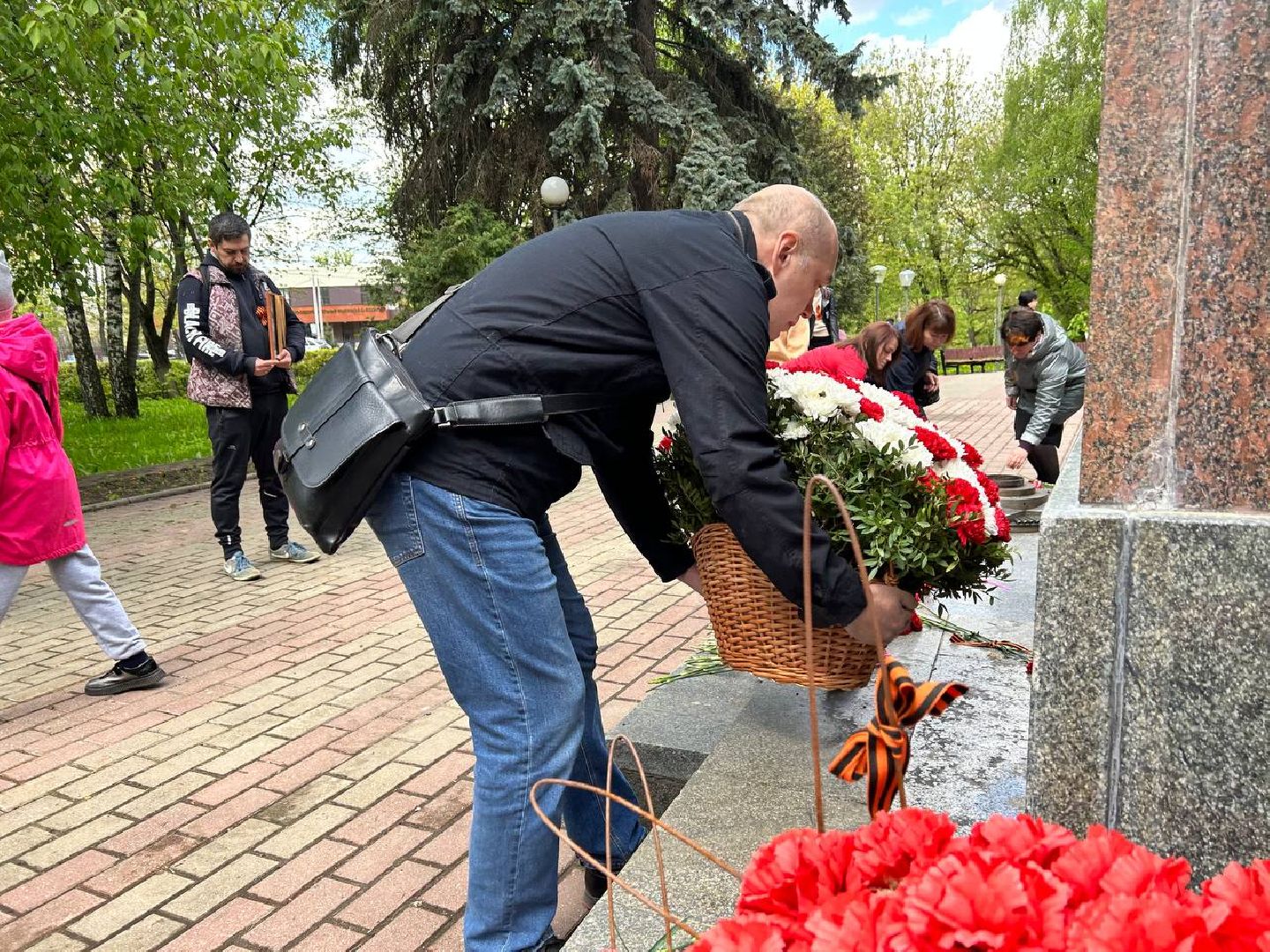Подольск, возложение цветов, память, дань уважения