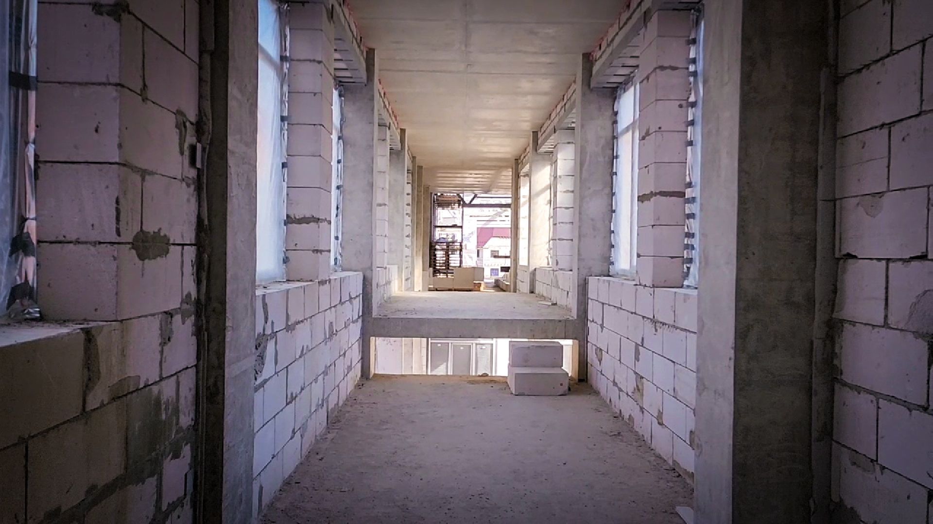 строительство пристройки к лицею в бронницах, бронницы , новый корпус лицея в бронницах, устройство кровли ,