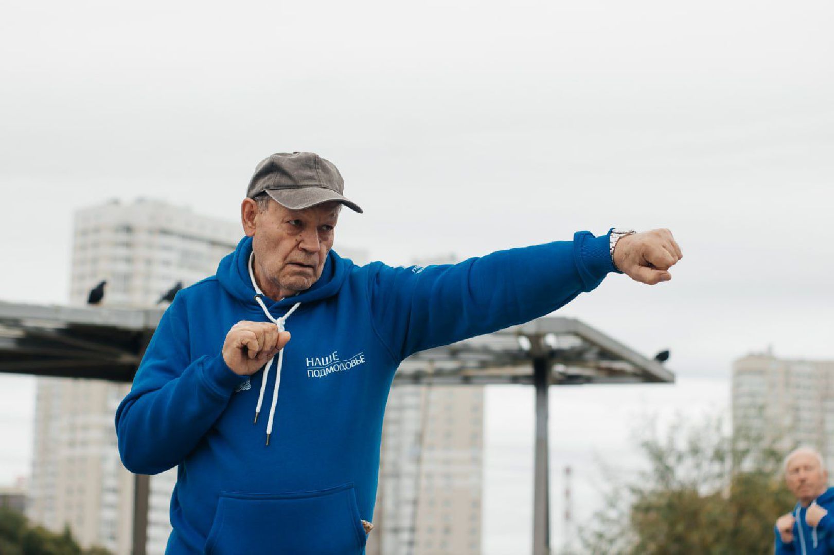 пушкино,  активное долголетие, бокс, тренировки на свежем воздухе, пожилые люди, мастер спорта,спорт - это жизнь, спорт для всех,