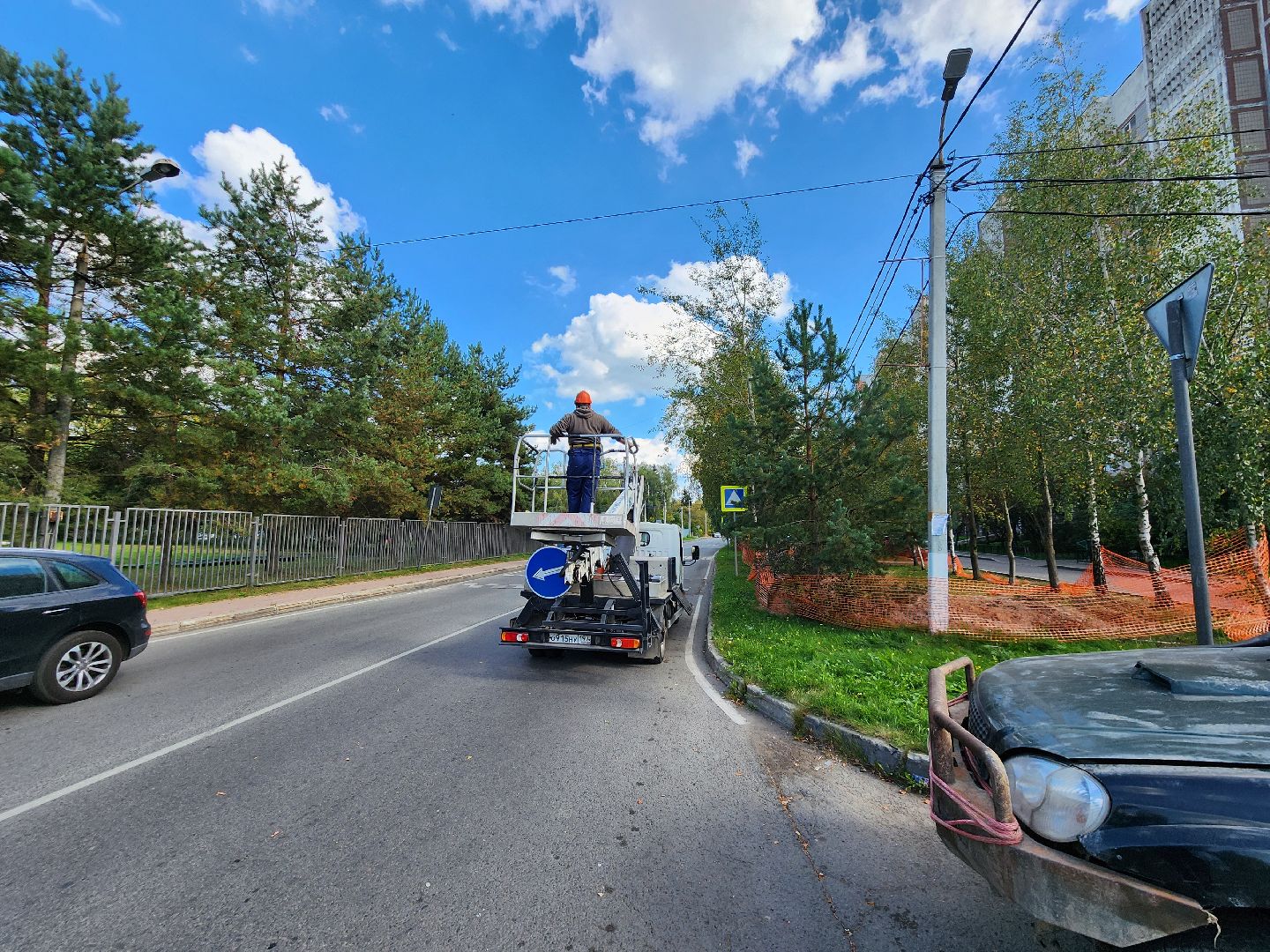 чехов, улица полиграфистов, уличное освещение, наружное освещение, замена светильников, ремонт фонарей, ремонт электропроводки,мбу чеховское благоустройство, содержание дорог, мосавтодор, портал добродел, обращения жителей,