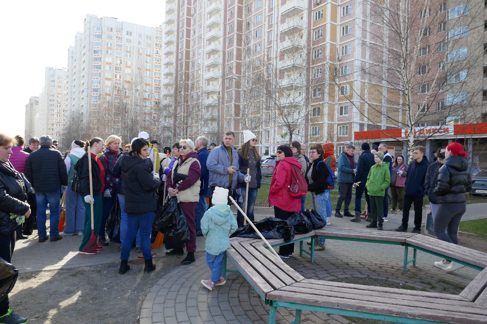 Подольск, субботник, вывоз мусора, чистота