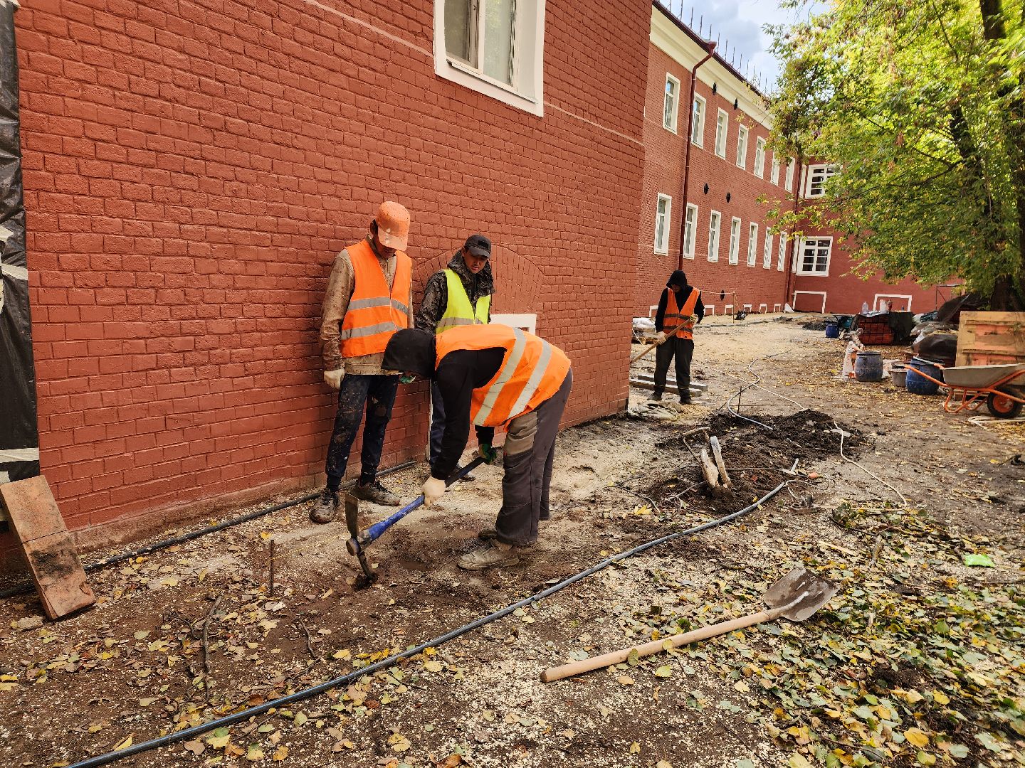 красноармейск, городской округ пушкинский, фонд капитального ремонта, реставрация здания,