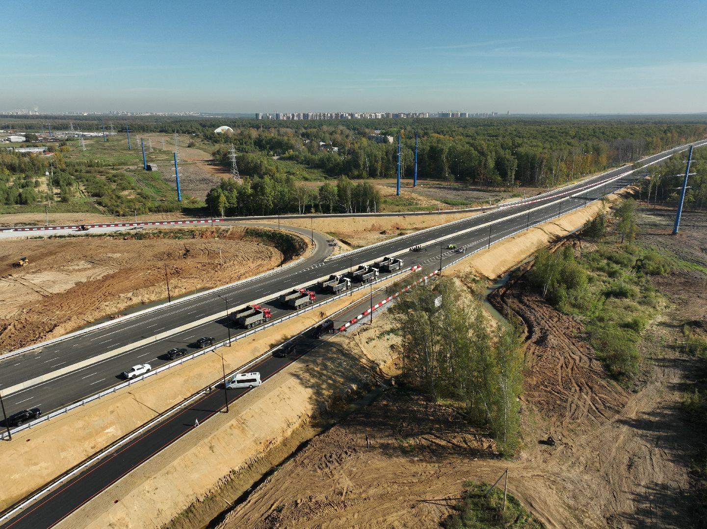 видео с коптера, юла, южно-лыткаринская автодорога,