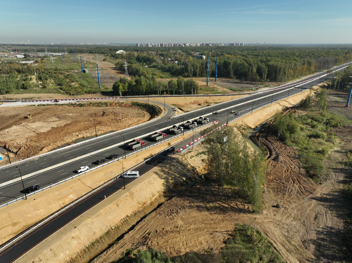 видео с коптера, юла, южно-лыткаринская автодорога,