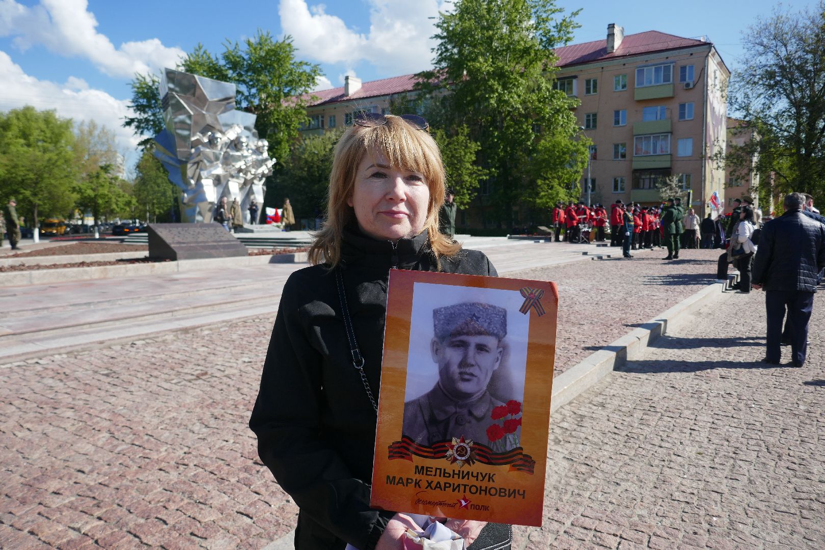 Подольск, возложение цветов, День Победы, подольские курсанты