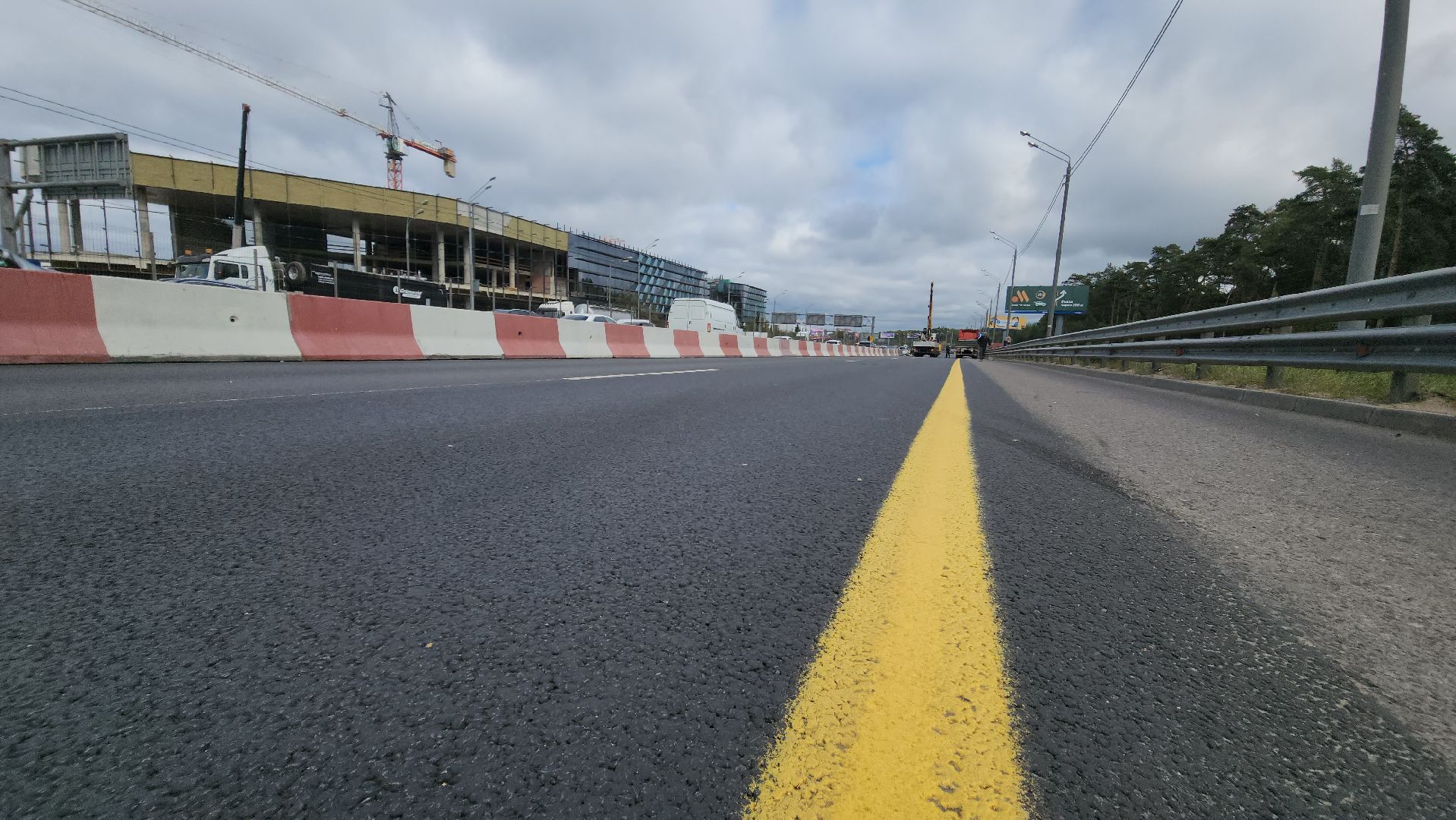 красногорск, балтия, новая рига, ремонт , ограничение движения,