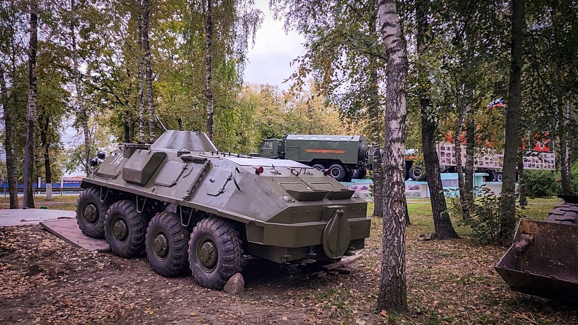бронницы, новый мемориальный комплекс в бронницах, военная техника в бронницах,  мемориальный комплекс афганская война и специальная военная операция , ветераны афганистана бронницы,