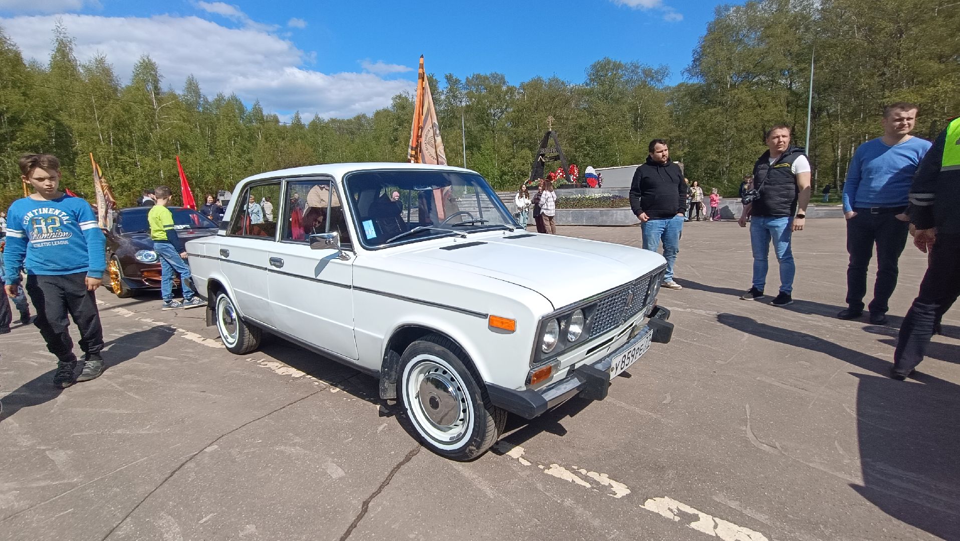 Лобня, автопробег, Победа