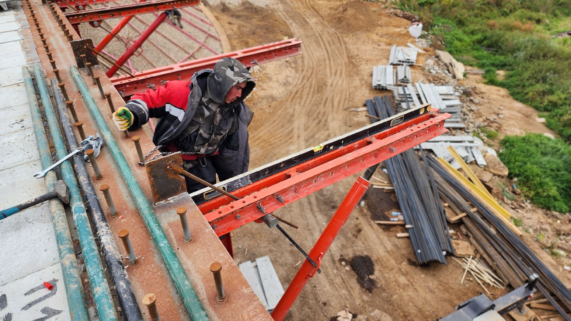 руза, поречье, ремонт моста, дороги,