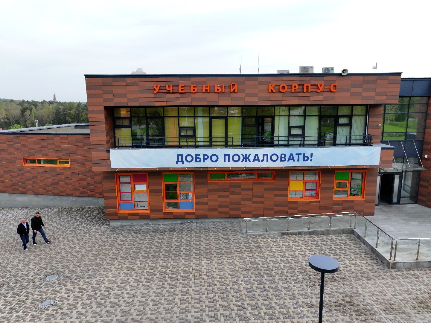 видео с коптера, семейный городок серпухов,