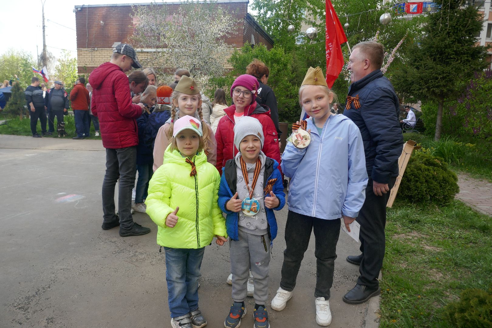 Подольск, День Победы, соседи, Память и Слава