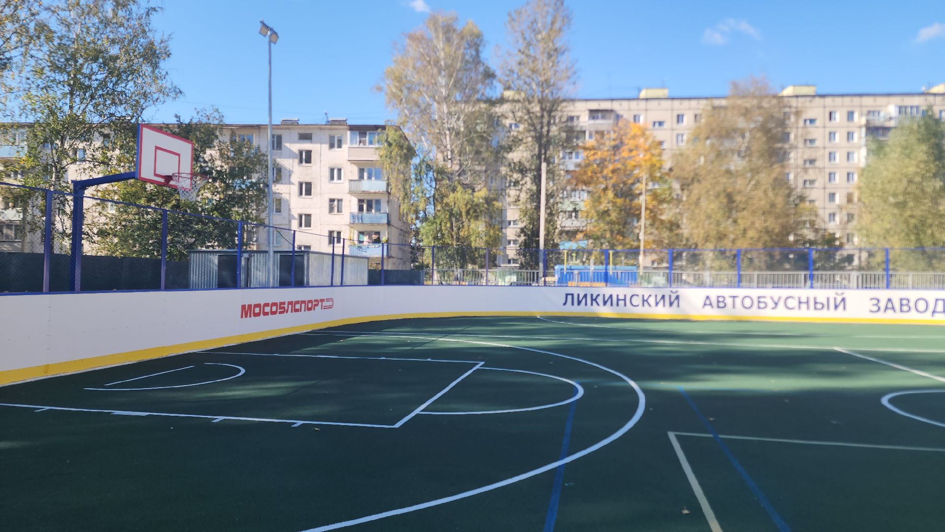 хоккейная коробка, ликино-дулево, орехово-зуевский округ, ликинский автобусный завод,