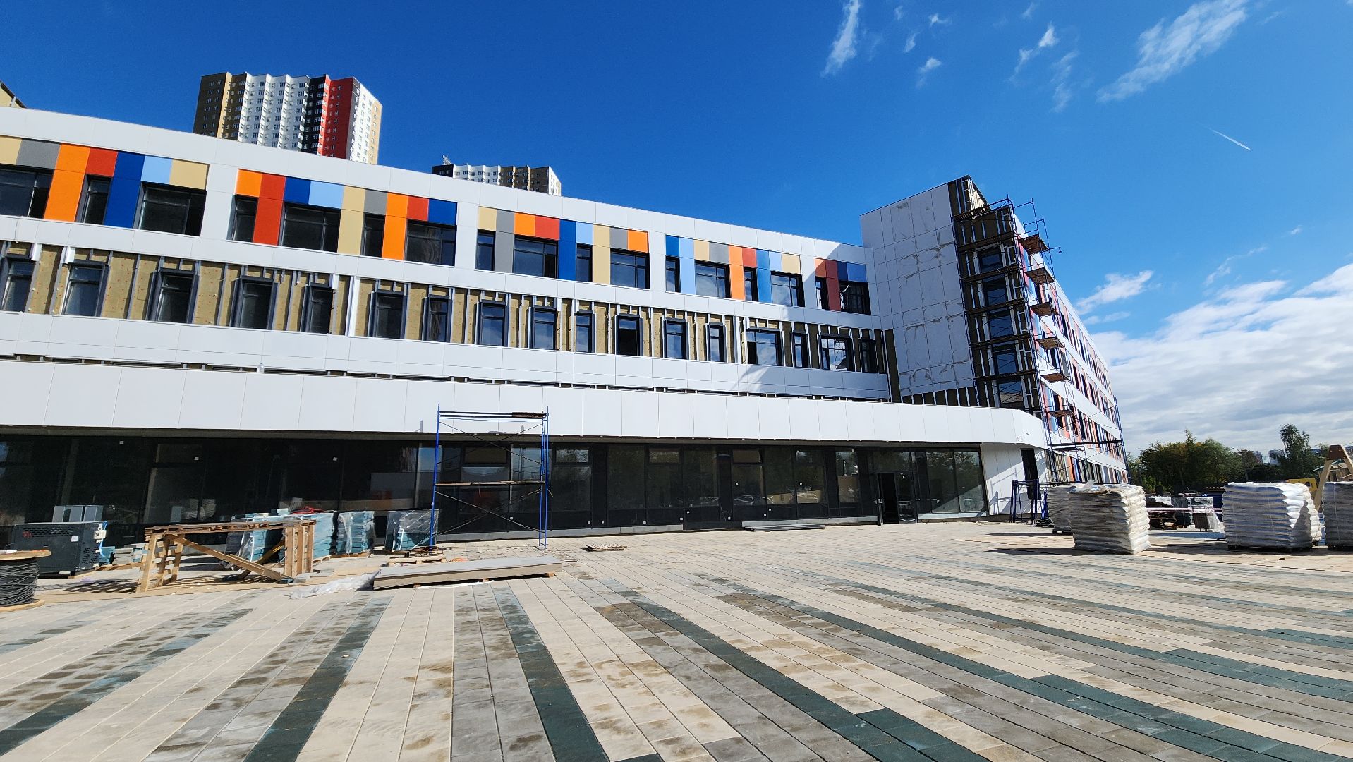 стройка, новая школа, красногорск,