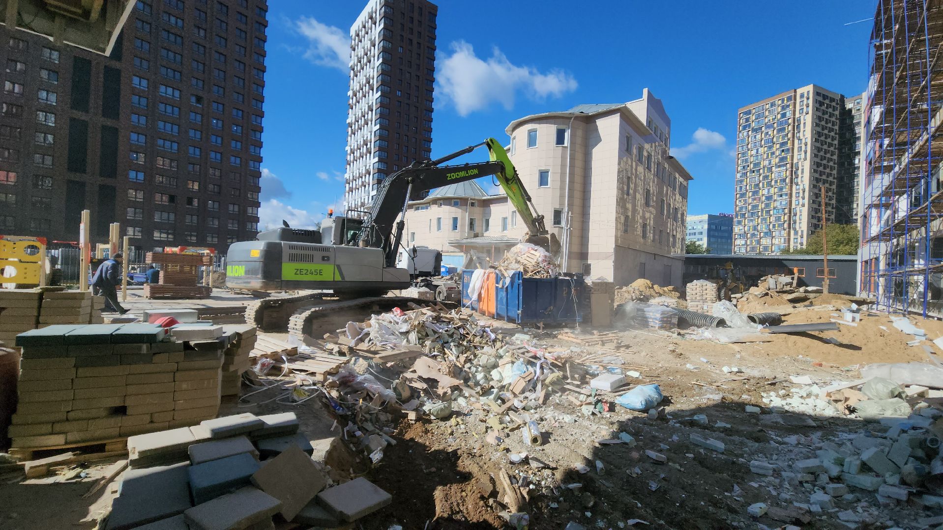 стройка, новая школа, красногорск,