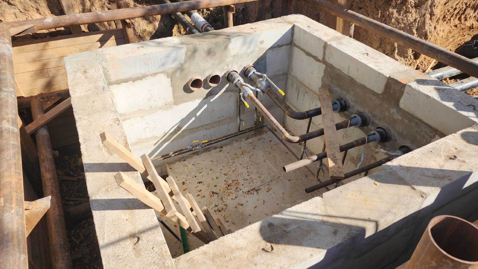 волоколамск, сычево, жкх, ремонт теплосетей,