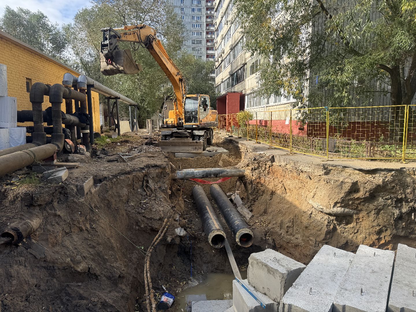 водоснабжение, реконструкция,  тепловые сети, мкд,