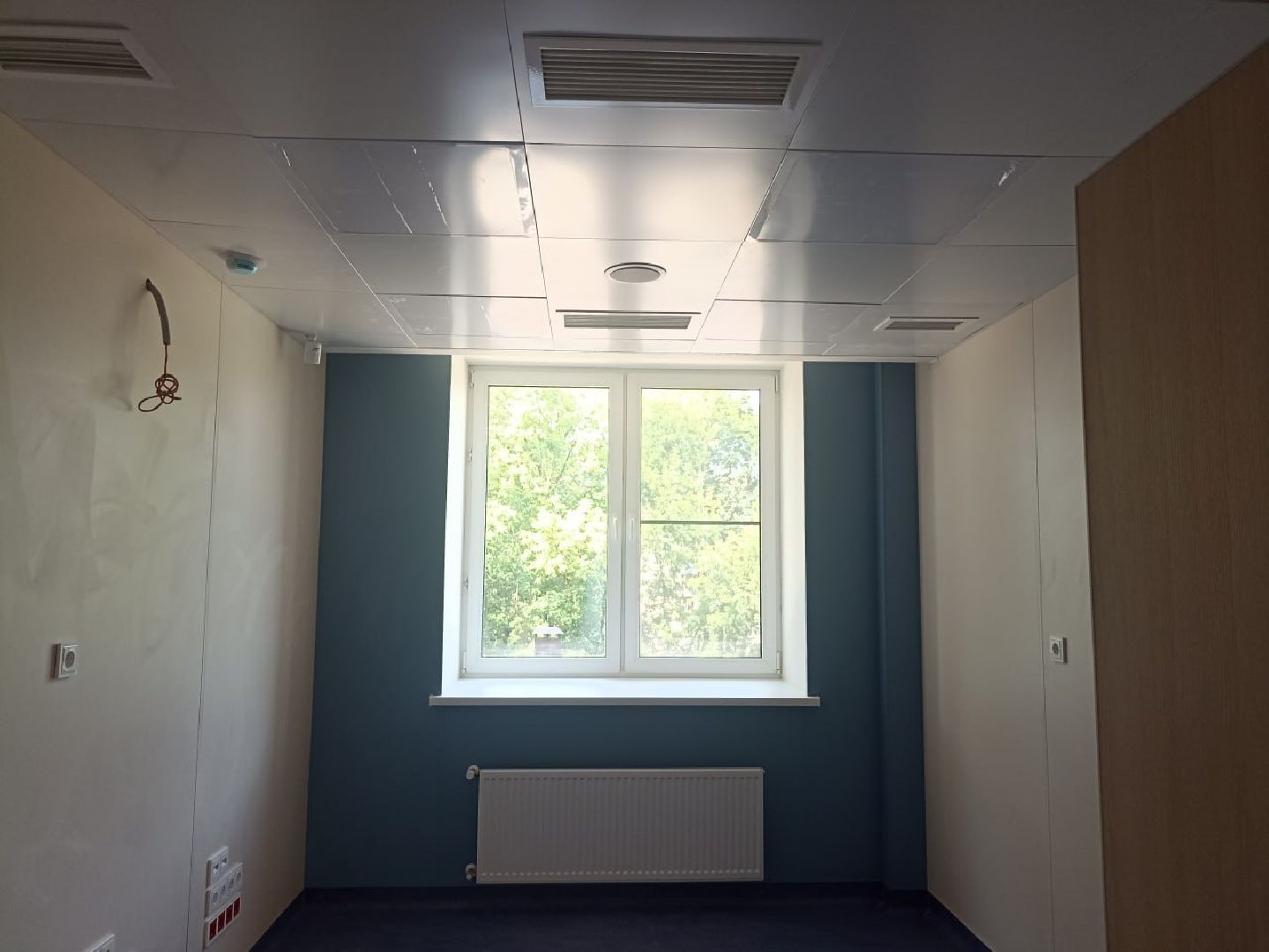 пушкино, ремонт поликлиники, покраска стен, современное оборудование, регистратура, комфортная среда,кабинеты,новые лифты,