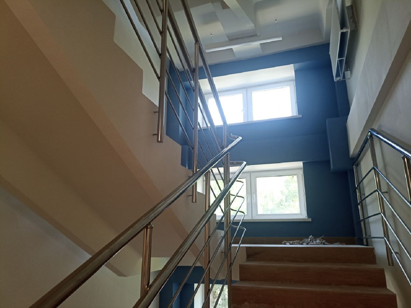 пушкино, ремонт поликлиники, покраска стен, современное оборудование, регистратура, комфортная среда,кабинеты,новые лифты,