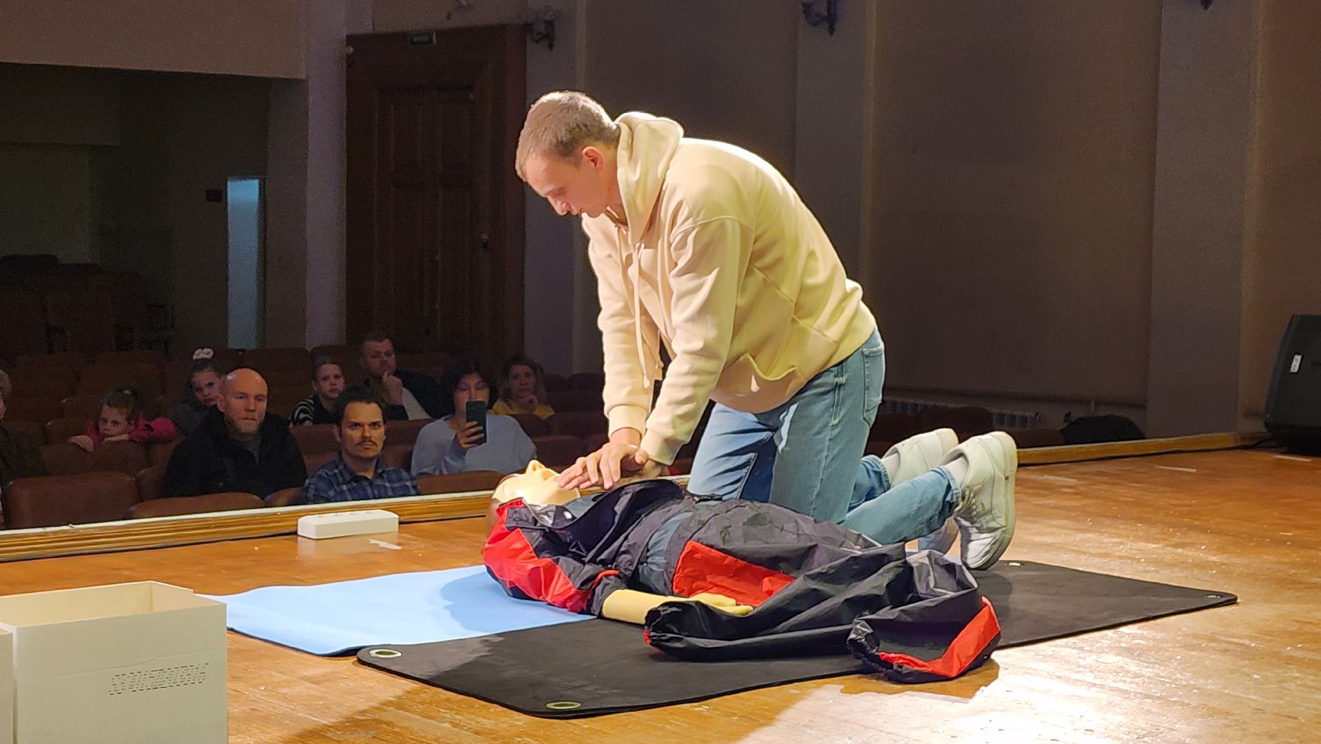 истра, оказание первой помощи, семинар,