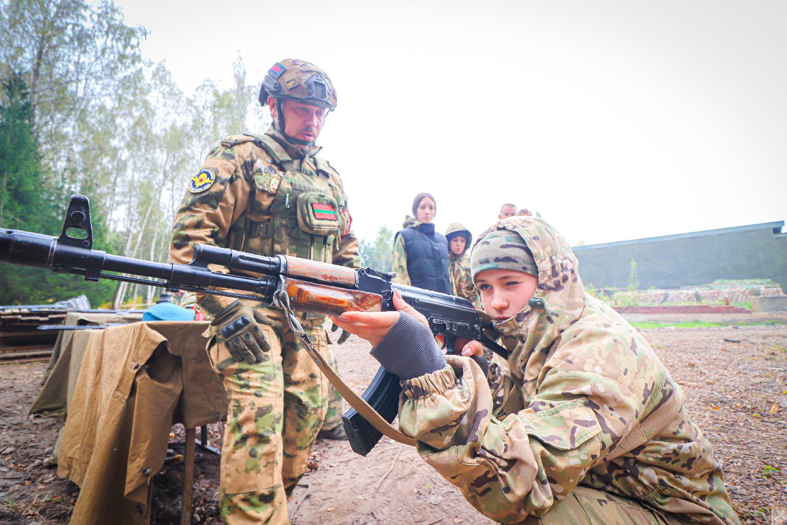 клин, общество, образование, детские лагеря, начальная военная подготовка,