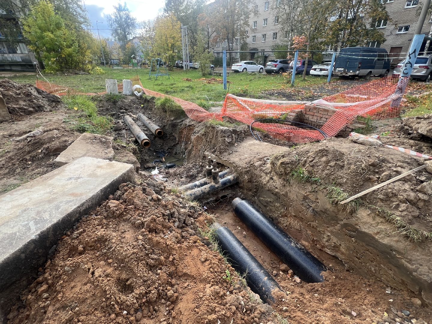 теплосети запрудня, талдомский городской округ,