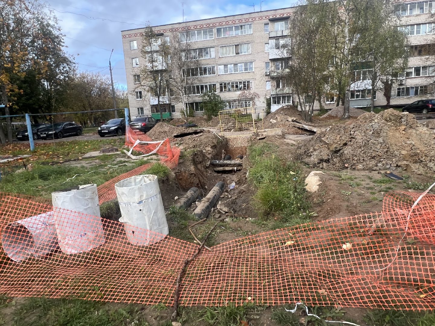 теплосети запрудня, талдомский городской округ,