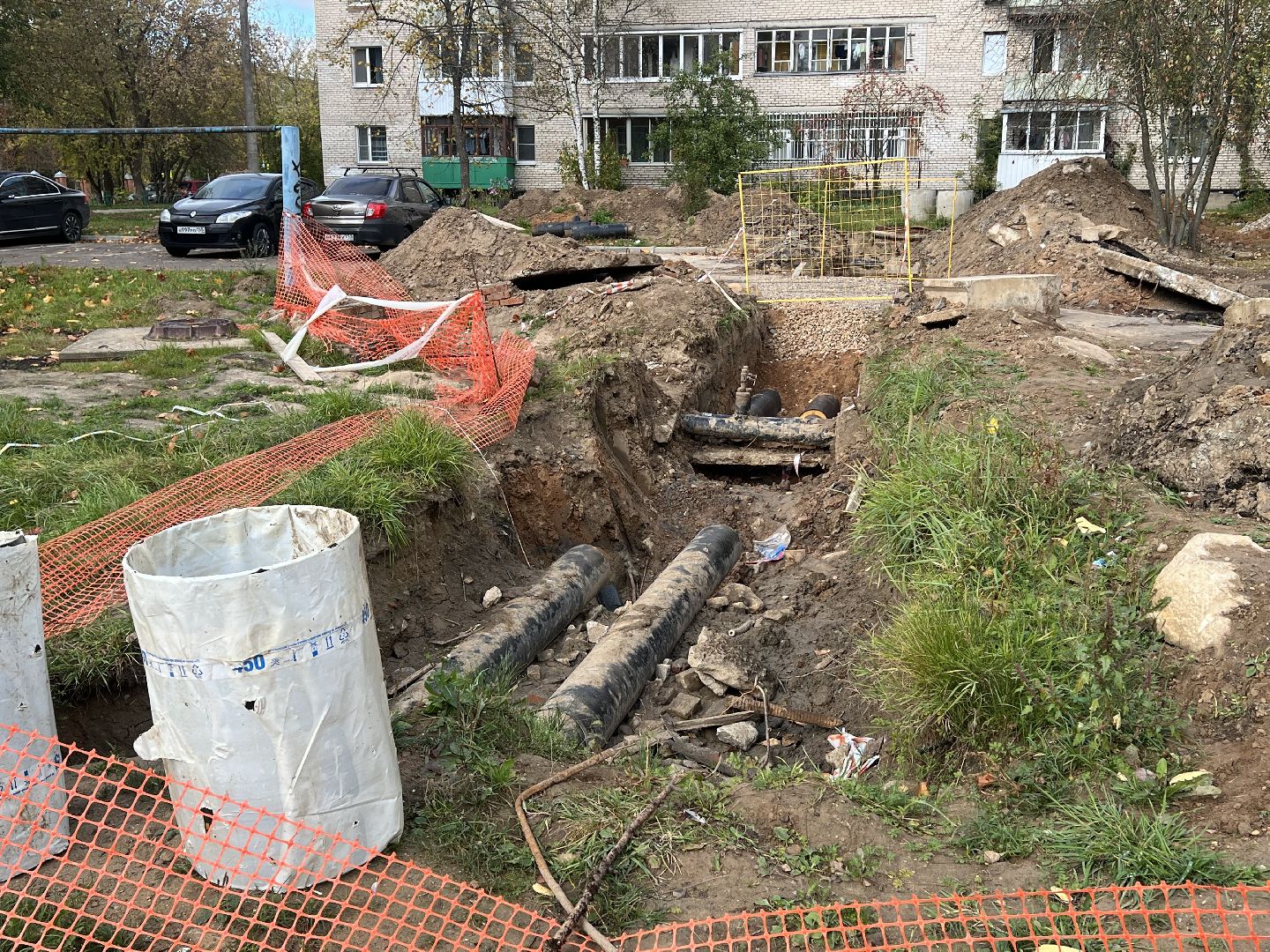 теплосети запрудня, талдомский городской округ,