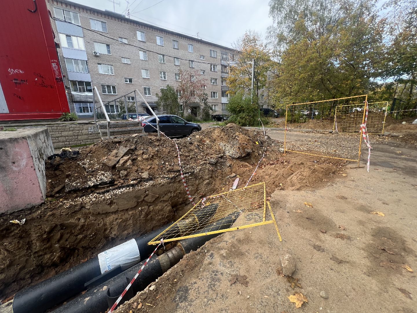 теплосети запрудня, талдомский городской округ,