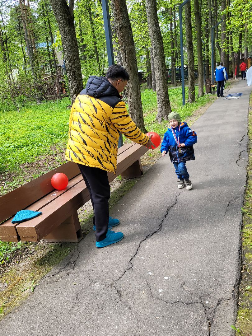 дети; день победы; эстафета; парки подмосковья; спорт