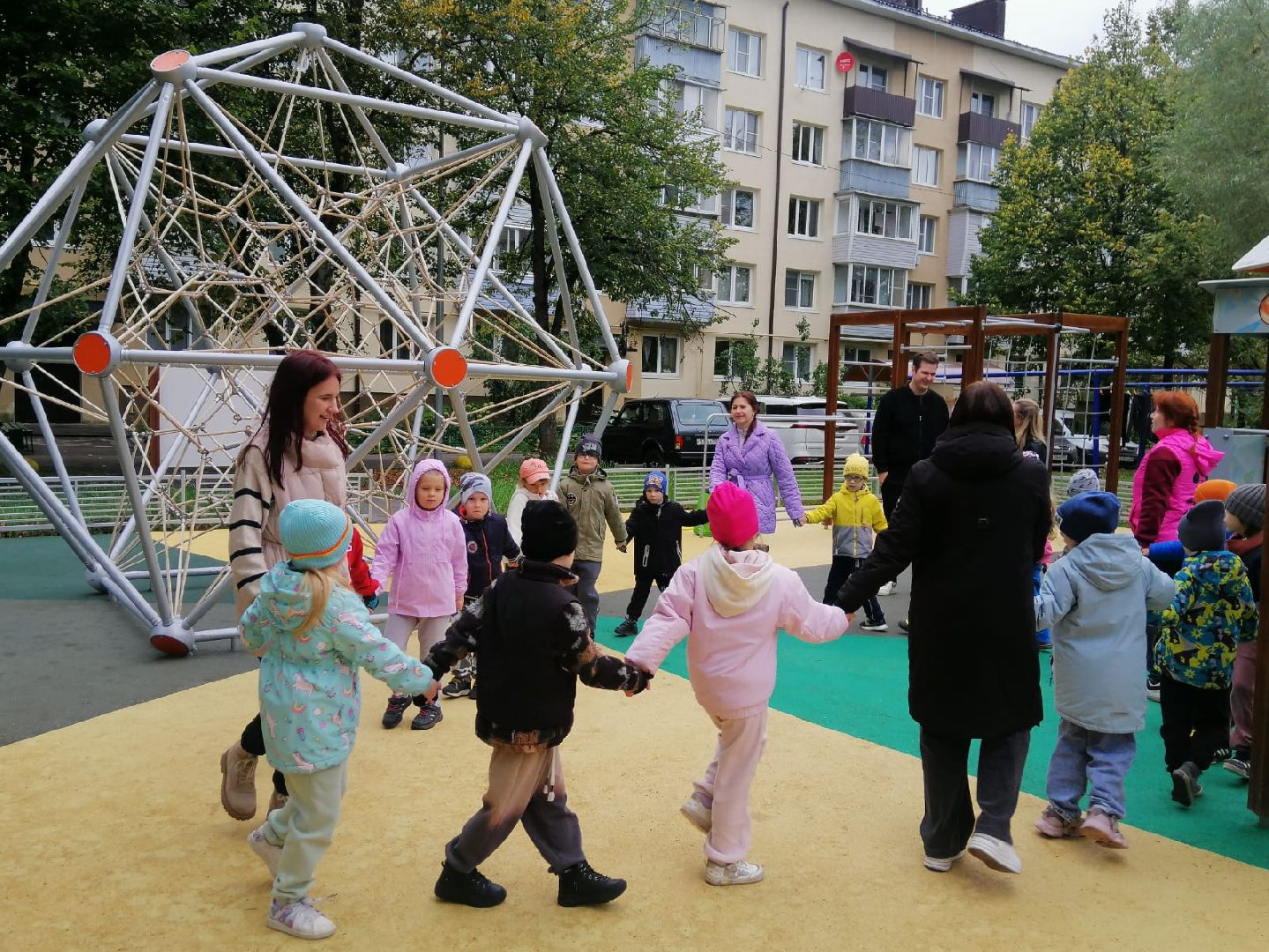 городской округ восход, благоустройство, детская площадка,