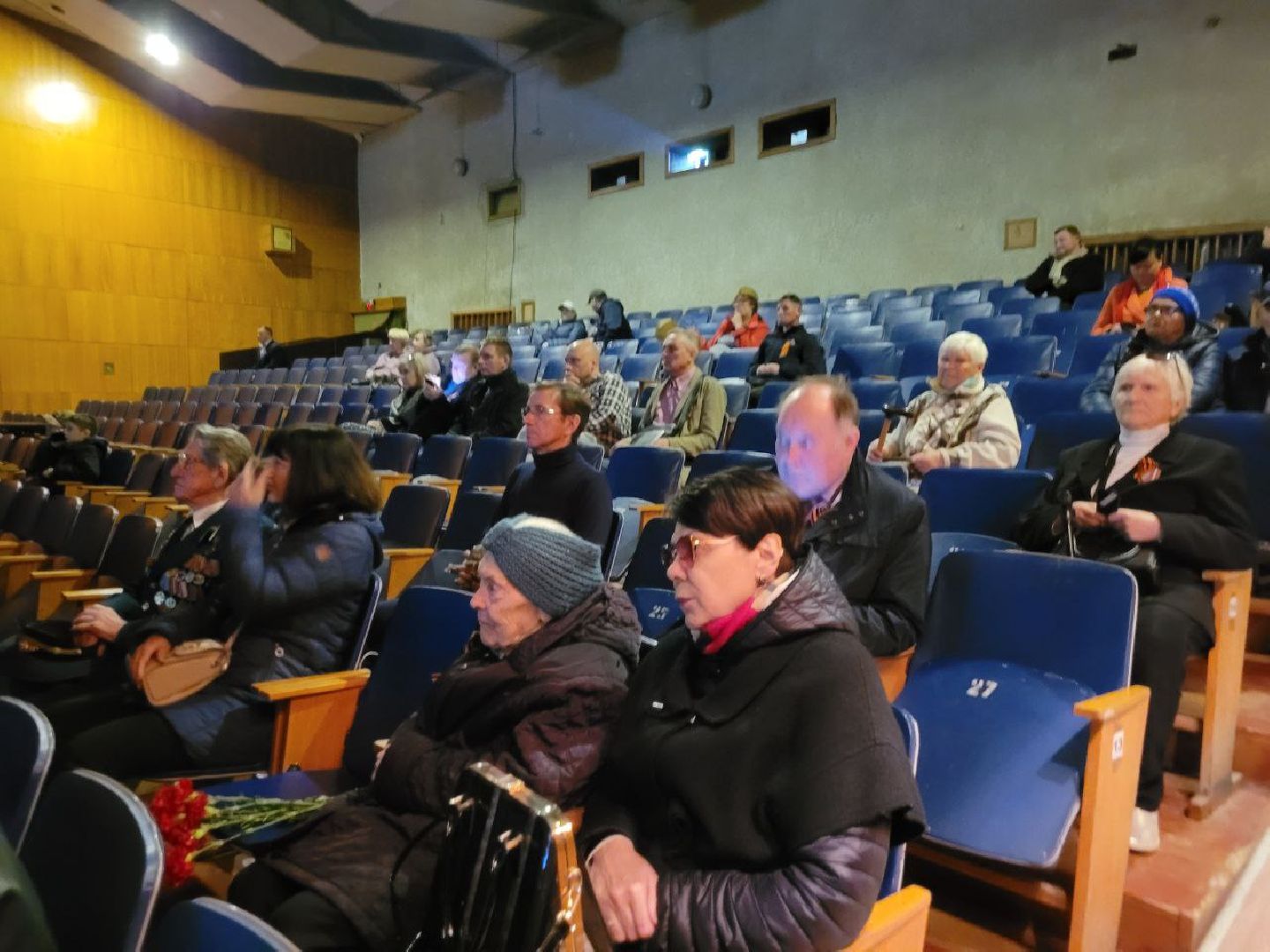 9 мая, трансляция, парад победы, видное, кинотеатр, дети ветеранов