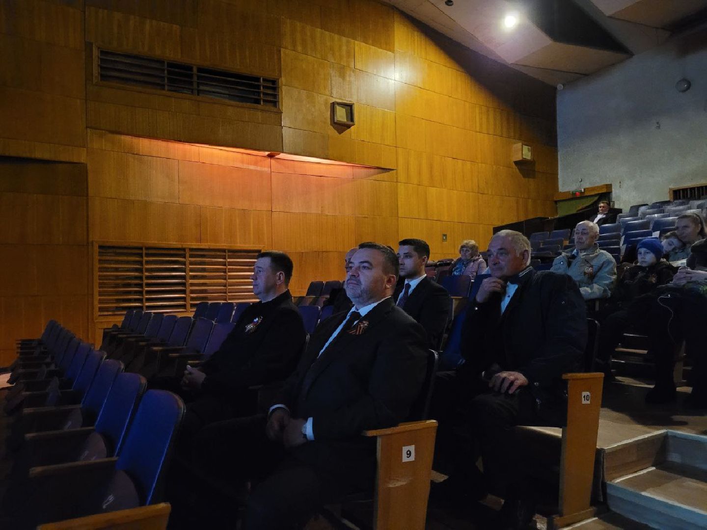 9 мая, трансляция, парад победы, видное, кинотеатр, дети ветеранов