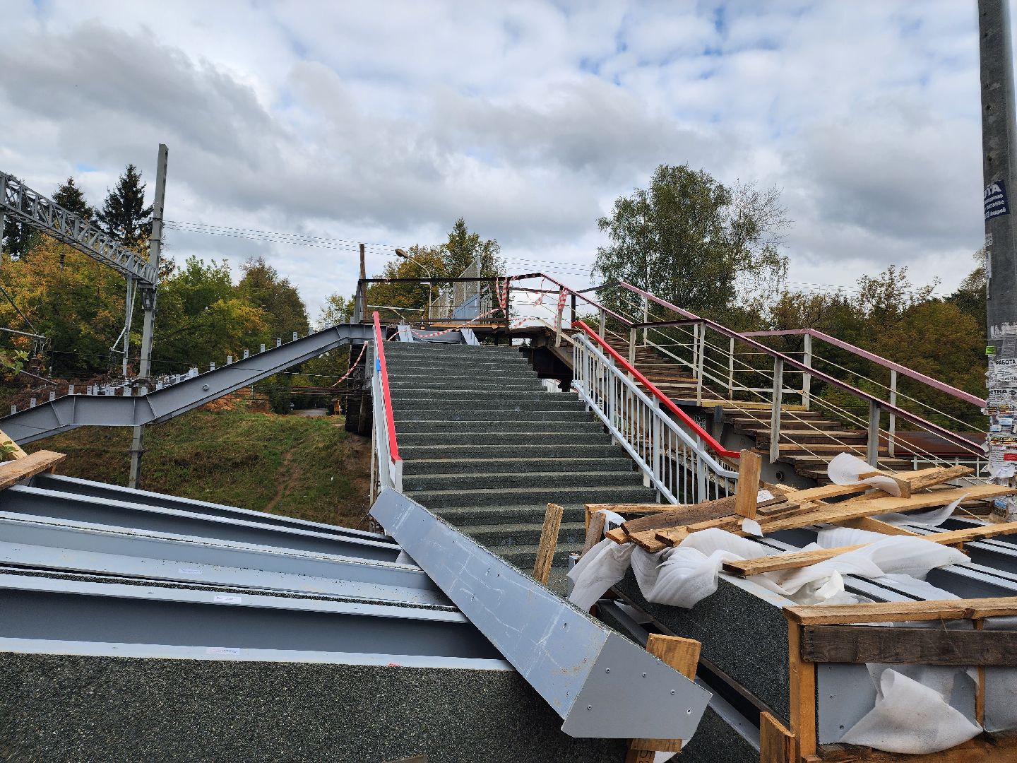 одинцовский городской округ,  ржд, мост, электрички, железная дорога,